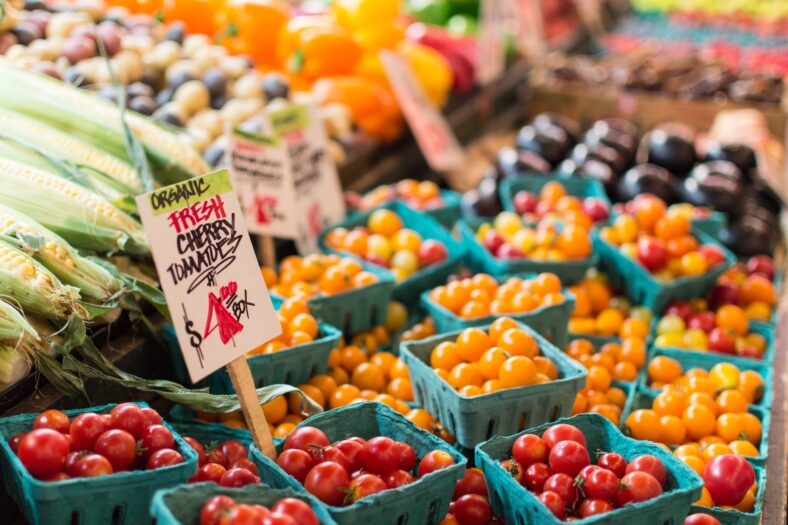 San Mateo Farmers market, blog header